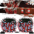 Connectable Red And White Christmas String Lights, 2Pack 164FT 400LED Christmas Lights for Outside/Indoor, Plug In Christmas Tree Lights with 8 Modes, String Lights for Christmas Decorations Holiday