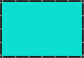 VICLLAX Shade Fabric Sun Shade Cloth with Every 2 FT Grommets for Patio Garden Pergola Cover Canopy 3x15 FT, Turquoise