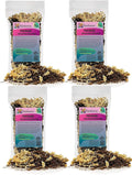 Premium Orchid Mix by GARDENERA - 20 Quart - Fern + New Zealand Pine Bark + Sphagnum Moss + Perlite | Best for Growing and Repotting Orchids (4 Bags of 5 QT)
