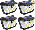 Solar Lights Outdoor Motion Sensor, 178 LED 300LM Waterproof IP65, Wall Mounted Security Light with 3 Modes, 270° Wide AngleWide Angle, Solar Powered for Garden, Yard, Patio, Front Door(4Pack)