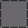VICLLAX Shade Fabric Sun Shade Cloth with Every 2 FT Grommets for Patio Garden Pergola Cover Canopy 7x22 FT, Grey