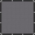 VICLLAX Shade Fabric Sun Shade Cloth with Every 2 FT Grommets for Patio Garden Pergola Cover Canopy 6x11 FT, Grey