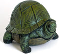 Stocky Turtle Garden and Patio Decor and Key Hider - Holds 2 Hidden Keys Outside, Secret Hidden Door Underneath