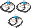Farm Innovators H-439 1000 Watt Cast Aluminum Submergible Water Tank Deicers with Chew Proof Cords and Self Regulating Thermostats, Silver (3 Pack)