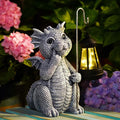 Solar Garden Decor Statues Figurine: Garden Art for Patio Balcony Yard Lawn - Unique Christmas Birthdays Gifts for Mom Grandma Women Wife Sister