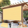 Outdoor 90% Sun Shade Cloth with Grommets, 11 X 15 FT Pergola Shade Cover for Garden Patio Carport Kennel Swimming Pool, Sand (We Make Custom Size)