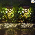 4 Pack Sunflower Solar Pathway Lights - Outdoor Waterproof Garden Decor, Pathway Landscape Lights for Backyard Patio Path Yard Lawn Walkway