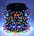 Outdoor String Lights, 600 LED 216Ft Christmas Light with Remote, 8 Lighting Modes, Powered Plug for Wedding Party Garden Tree Yard Indoor Decorations(216 Ft | Multi, 216 Ft)