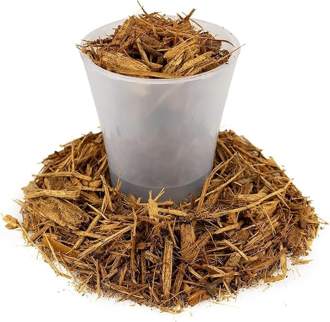 Premium Yellow Mulch - Transform Your Landscape with Natural Elegance - 1 Quart