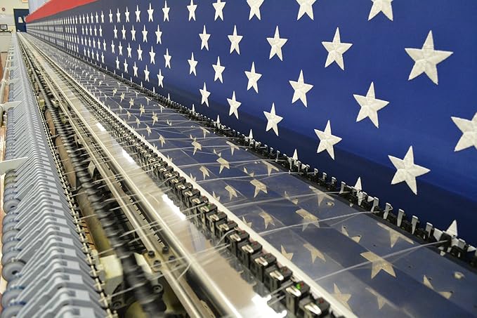 FlagSource FMAA Certified PolyExtra Polyester American Flag with Embroidered Stars and Sewn Stripes, Made in the USA, 4x6'