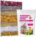 Pampered Chicken Mama Backyard Chicken Treats for Great Eggs - All-Natural Backyard Chicken Feed Supplies - Hen Treats for The Best Eggs Ever - High Calcium Supplement for Chickens (8 pounds)
