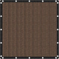 VICLLAX Shade Fabric Sun Shade Cloth with Every 2 FT Grommets for Patio Garden Pergola Cover Canopy 5x17 FT, Mocha