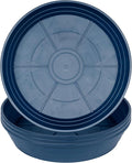 Plant Saucer 14 Inch 4 Pack 6 8 10 12 14 16 18 20 25, Plastic Plant Trays for Pots，Extra-Deep Plant Water Dray Tray, Bird Bath Bowl, Heavy Flower Plant Saucers Indoors and Outdoor No Holes