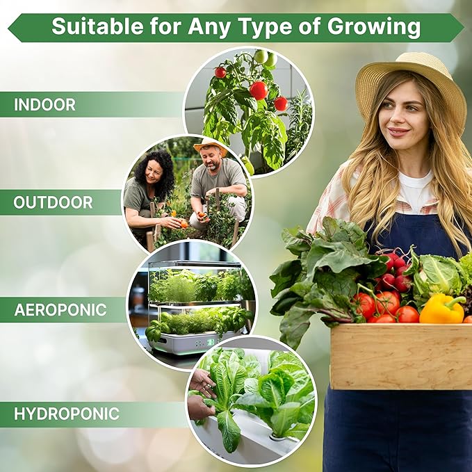 Organo Republic 25 Winter Vegetable & Herb Garden Seeds Variety Pack for Outdoors & Indoor Home Gardening 5000+ Non-GMO Heirloom Seeds Broccoli Beet Carrot Cabbage Radish Pea Mint Thyme Parsley