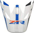 Z1R, Z1R Rise Visor Kit - Orange/Blue by Z1R Part 0132-1085