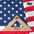 American Flag | American-Sourced Nylon Fabric, Embroidered Stars, Hand-Stitched | Proudly Made in USA (5' x 8')