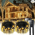 Solar String Lights for Outside, 2 Pack 240 Led Solar Christmas Lights Outdoor Waterproof 82ft Solar Fairy Lights 8 Lighting Mode Solar String Lights Idea for Garden,Courtyards,Trees(Warm White)