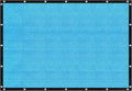 VICLLAX Shade Fabric Sun Shade Cloth with Every 2 FT Grommets for Patio Garden Pergola Cover Canopy 14x19 FT, Mixed Turquoise