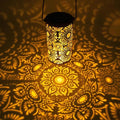 Solar Lanterns Outdoor Hanging Lantern Lights,Sunflower Metal Decor Lanterns-Waterproof LED Decorative Light for Garden Patio Yard Lawn Backyard Front Porch as Gifts for Mom Grandma Women