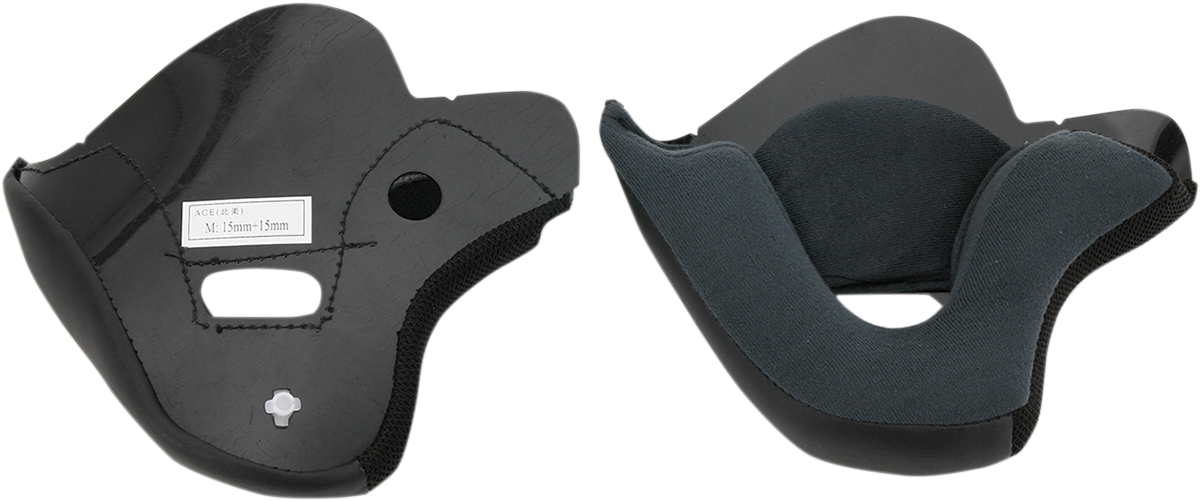 Z1R, Z1R Ace Transit Cheek Pads - 2XL, 30mm Replacement for Z1R Helmets Part 0134-0328