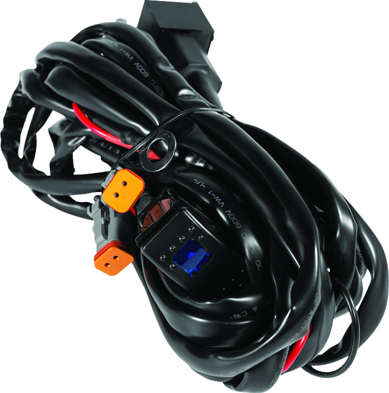 QuadBoss, QuadBoss LED Wire Harness Dual DT - Reliable Power Connection for Powersports Vehicles