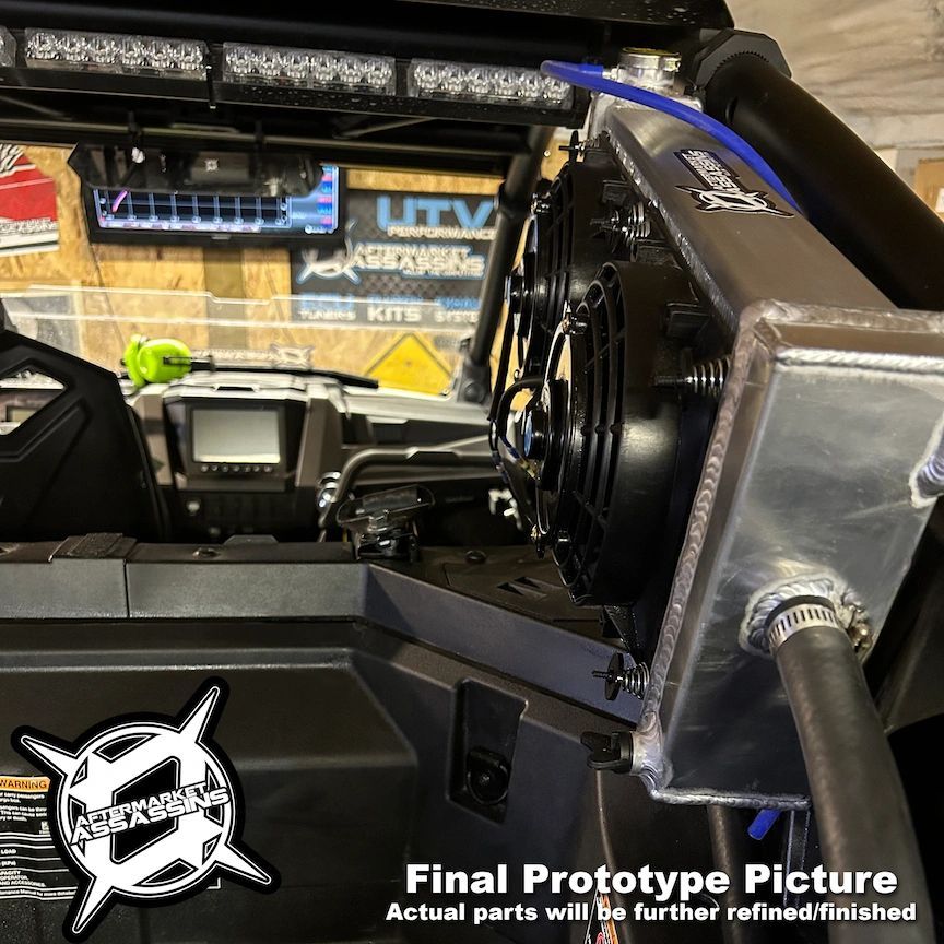 Aftermarket Assassins 4 Cylinder Complete Turbo Kit 350-515hp for 2022+ RZR Pro R