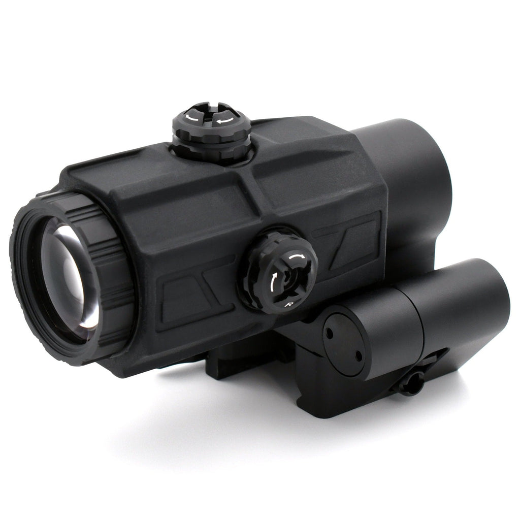 AT3 DELTA 3x Red Dot Magnifier with QD Flip-to-Side Mount