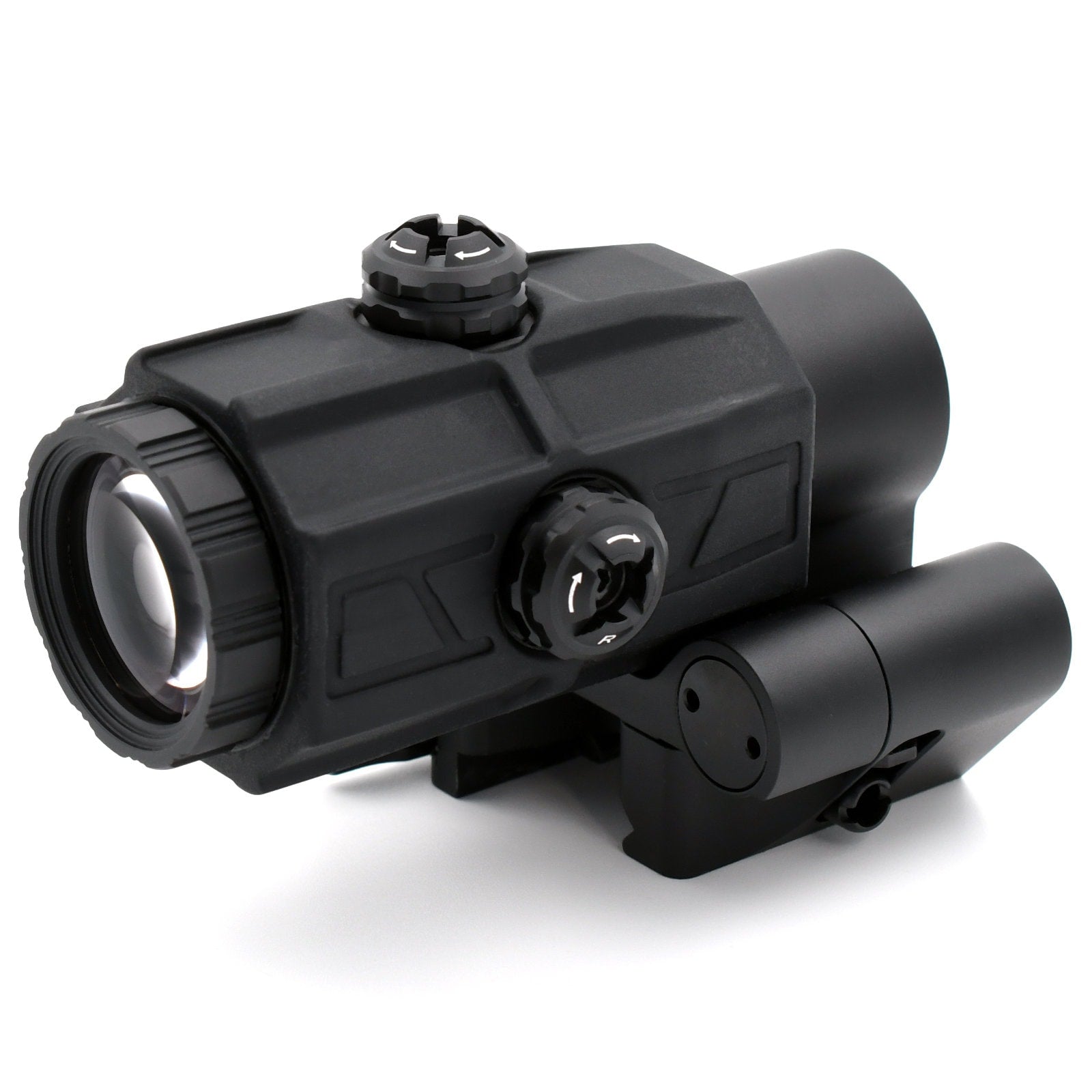 AT3 DELTA 3x Red Dot Magnifier with QD Flip-to-Side Mount
