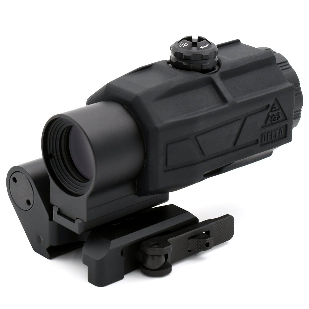 AT3 DELTA 3x Red Dot Magnifier with QD Flip-to-Side Mount
