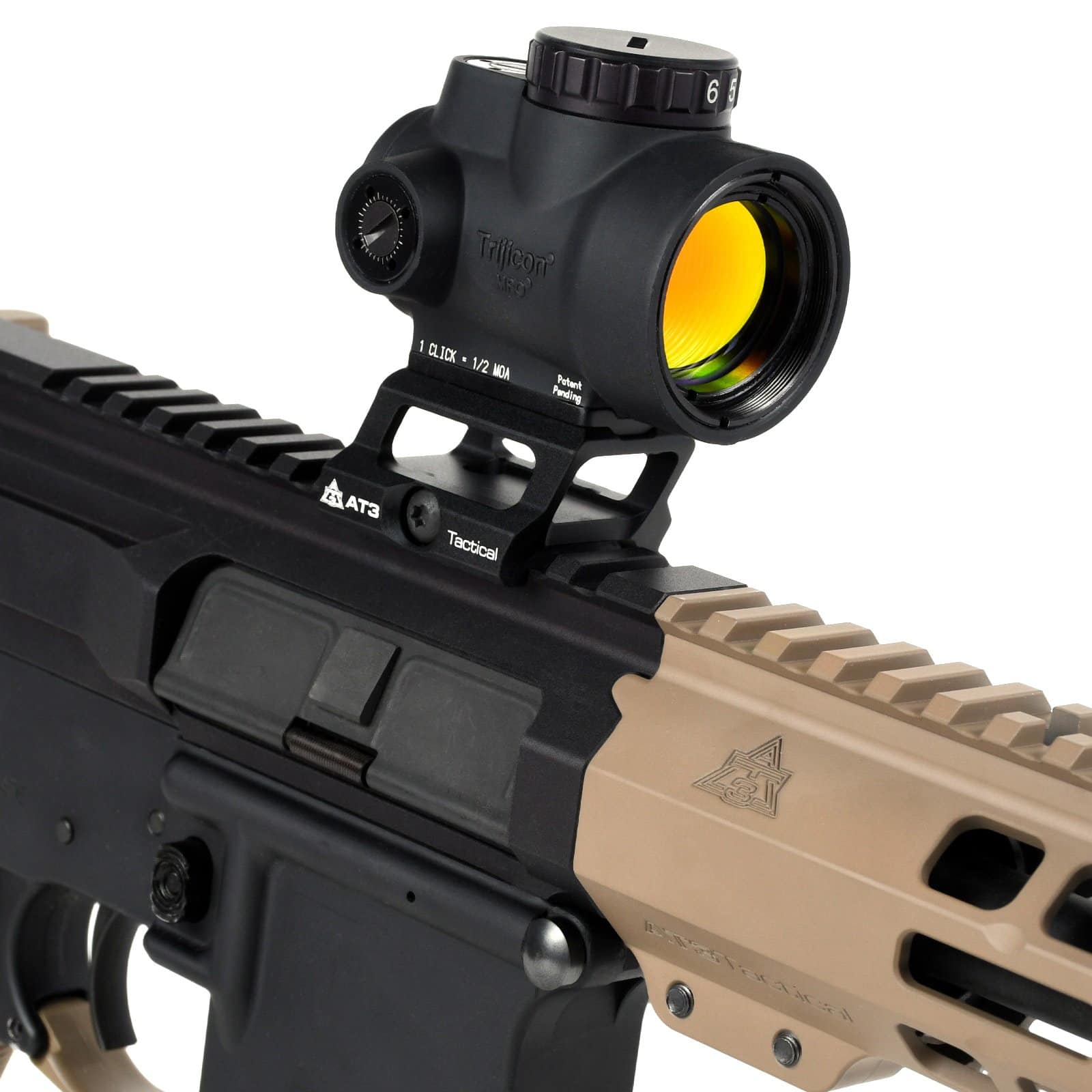 AT3 RCO Riser Mount for Trijicon MRO Pattern Optics