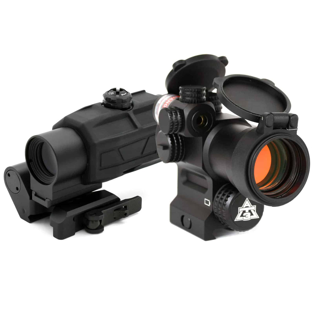 AT3 LEOS and DELTA Red Dot/Magnifier Kit