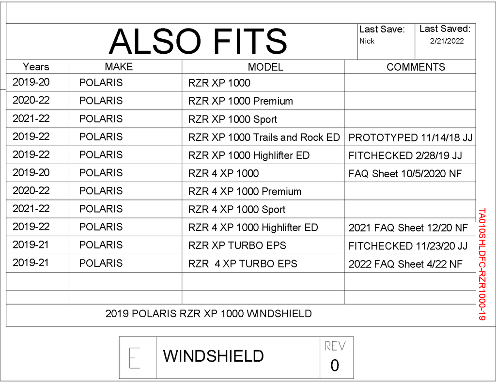 Trail Armor CoolFlo Windshield for 2019-22 Polaris RZR XP 1000 / XP Turbo