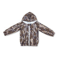 Camo baby boys zipper hoodie jacket