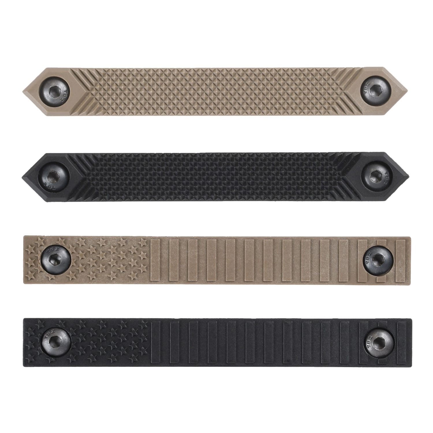 AT3 M-LOK Rail Covers - Retro & Old Glory Designs