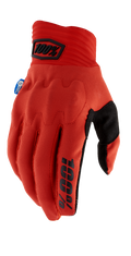 100% Cognito Smart Shock Gloves - Red - Small 10014-00045