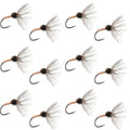 Copper Sakasa Kebari - 12 Tenkara Flies - Size 14