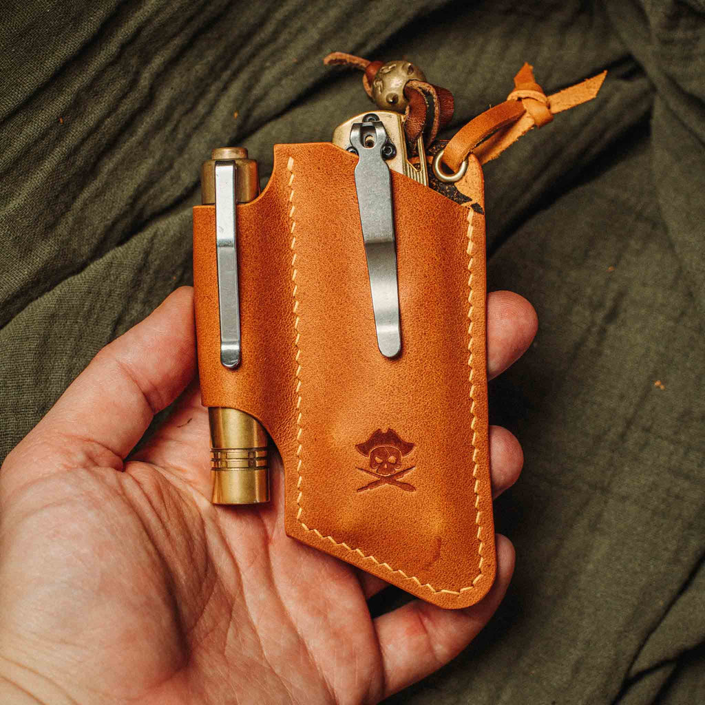 Knife Sheath - Sailor v3 | Leather EDC | Pocket Knife Holder