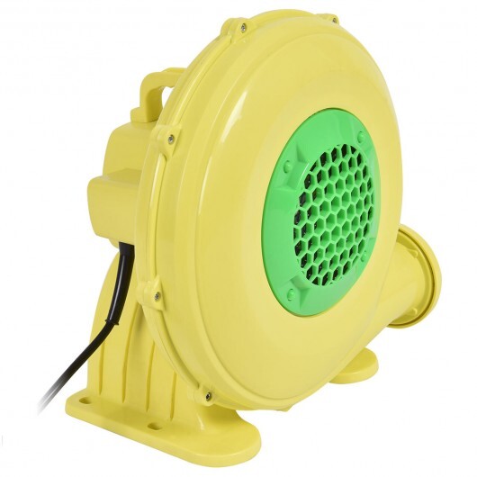 480 W 0.6 HP Air Blower Pump Fan for Inflatable Bounce House - Color: Yellow