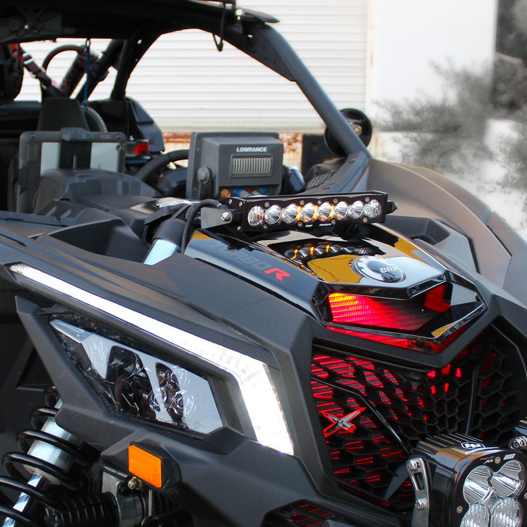 Baja Designs S8 10" Shock Tower Light Bar Mount Kit for 17-22 Can-Am Maverick X3