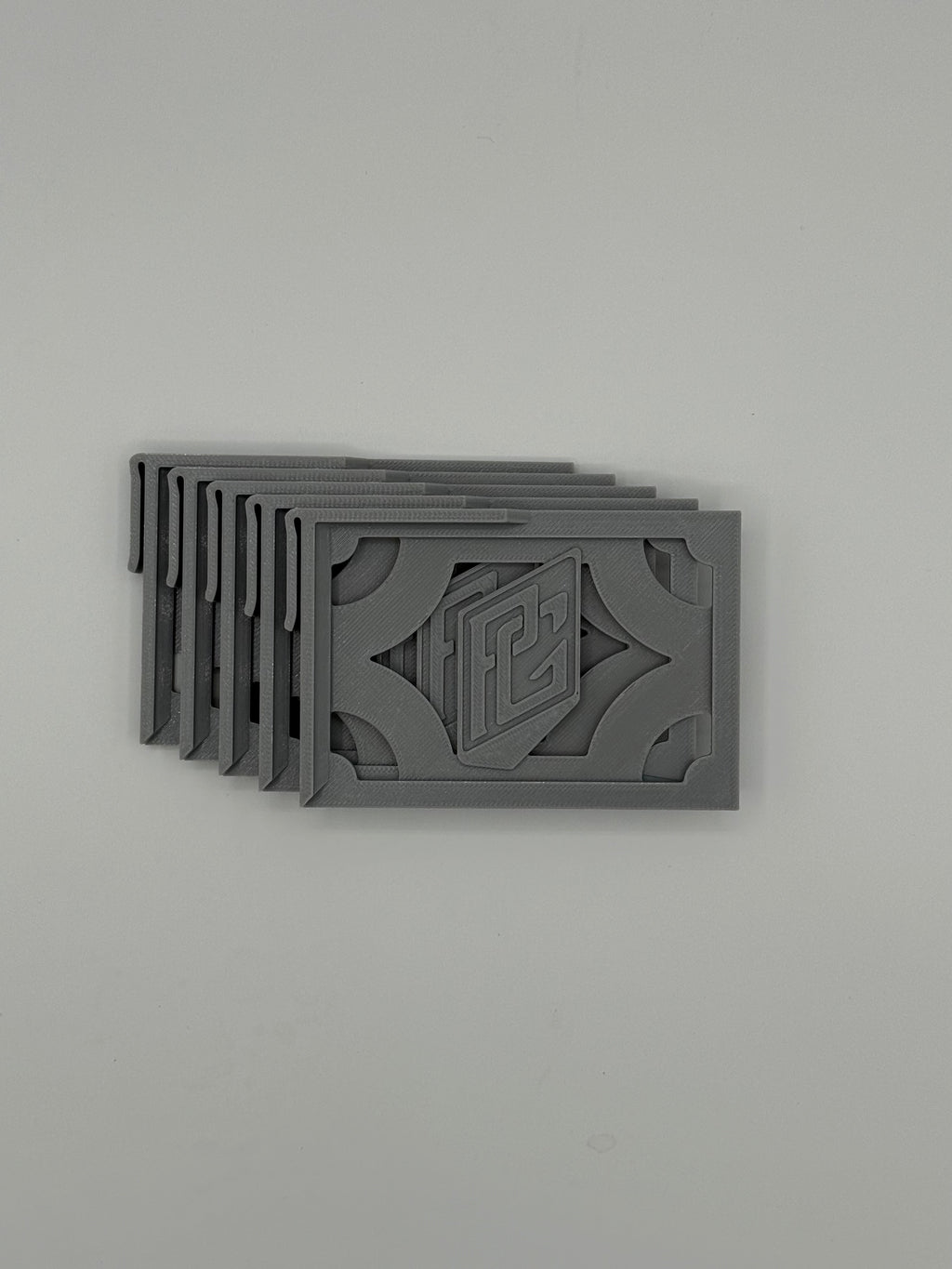 WIDE Single Row Cardboard Card Storage Clips v 3.0 - 5 Pack