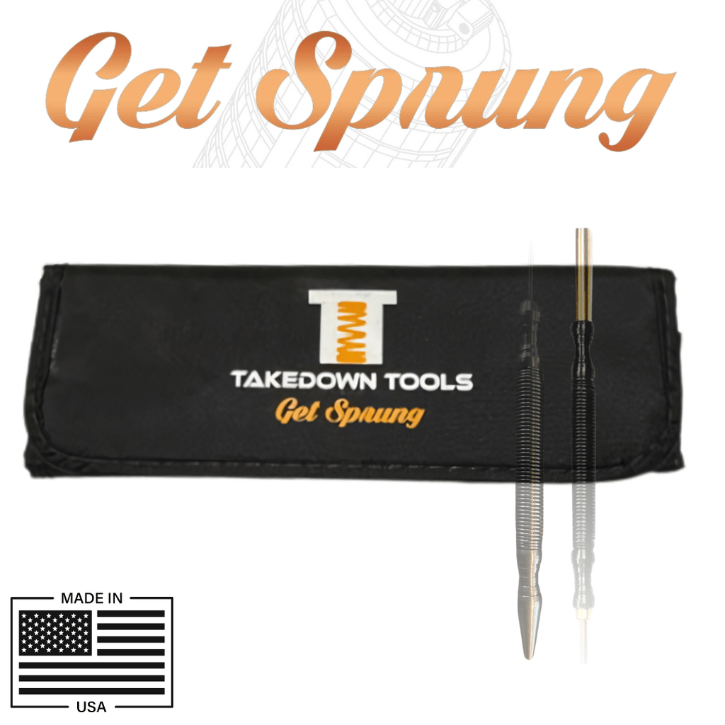 The Takedown Tool 2 Pack- AR-TT & The Takedown Tool of your choice in a USA Pouch