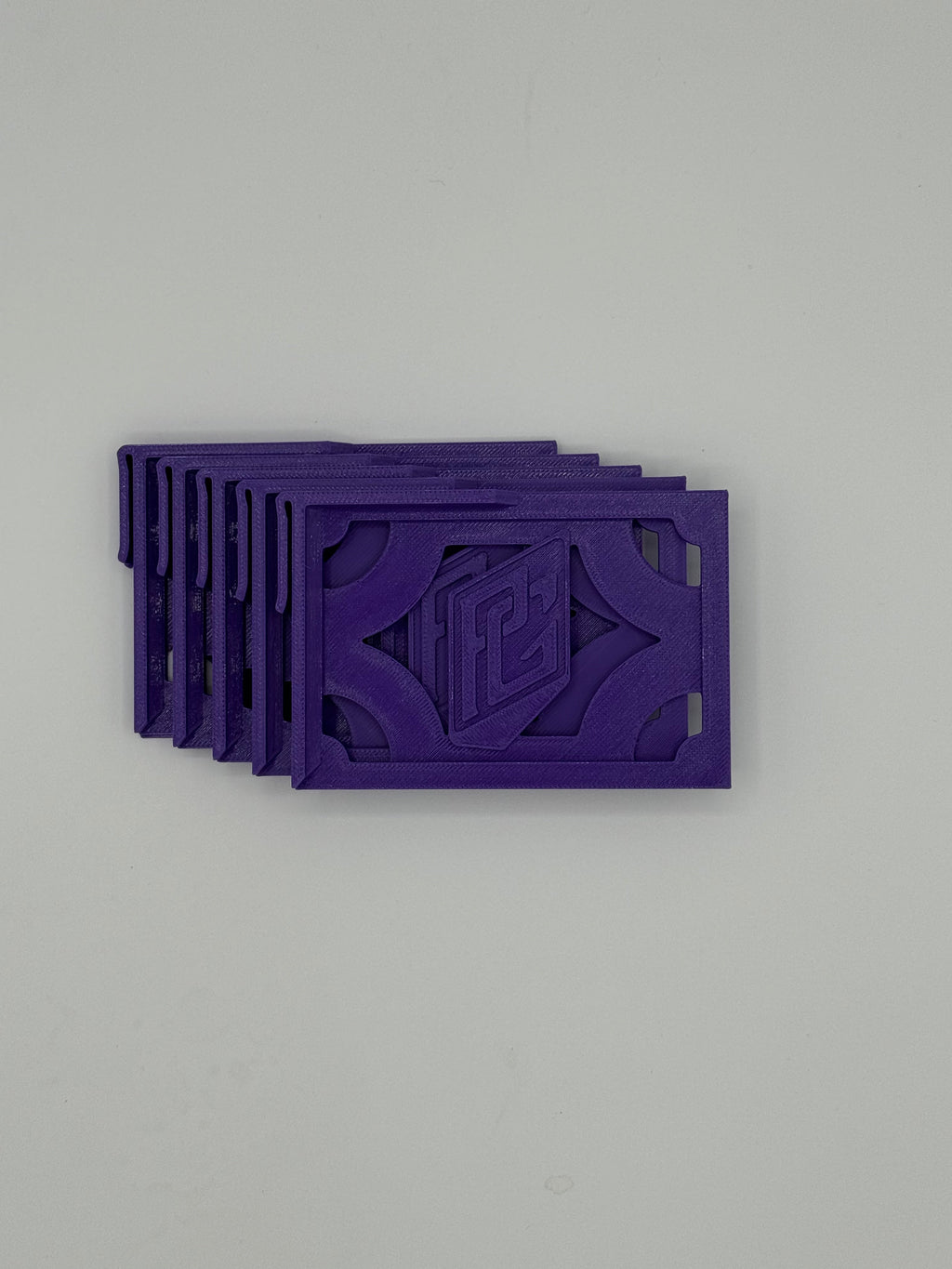WIDE Single Row Cardboard Card Storage Clips v 3.0 - 5 Pack