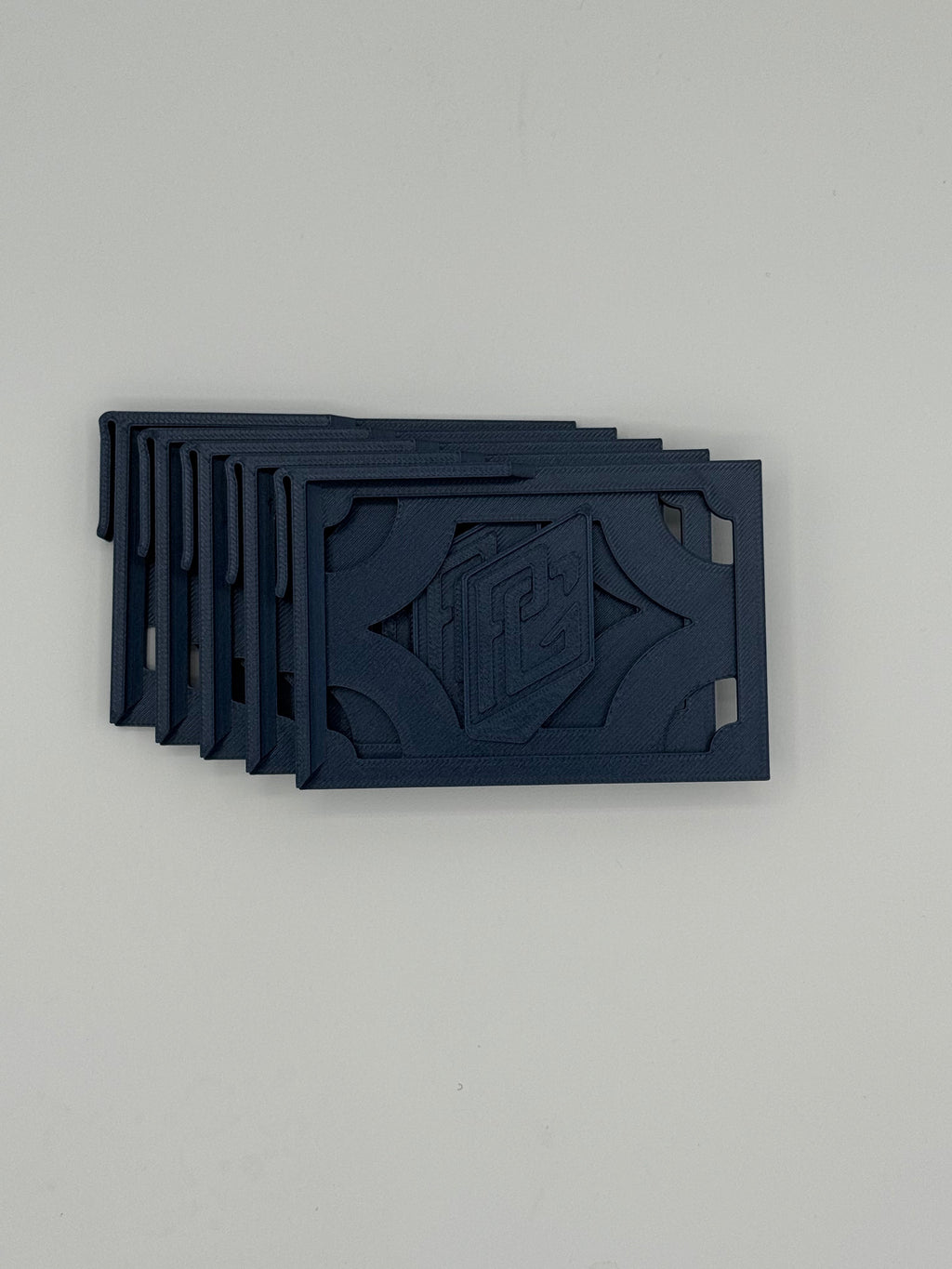 WIDE Single Row Cardboard Card Storage Clips v 3.0 - 5 Pack