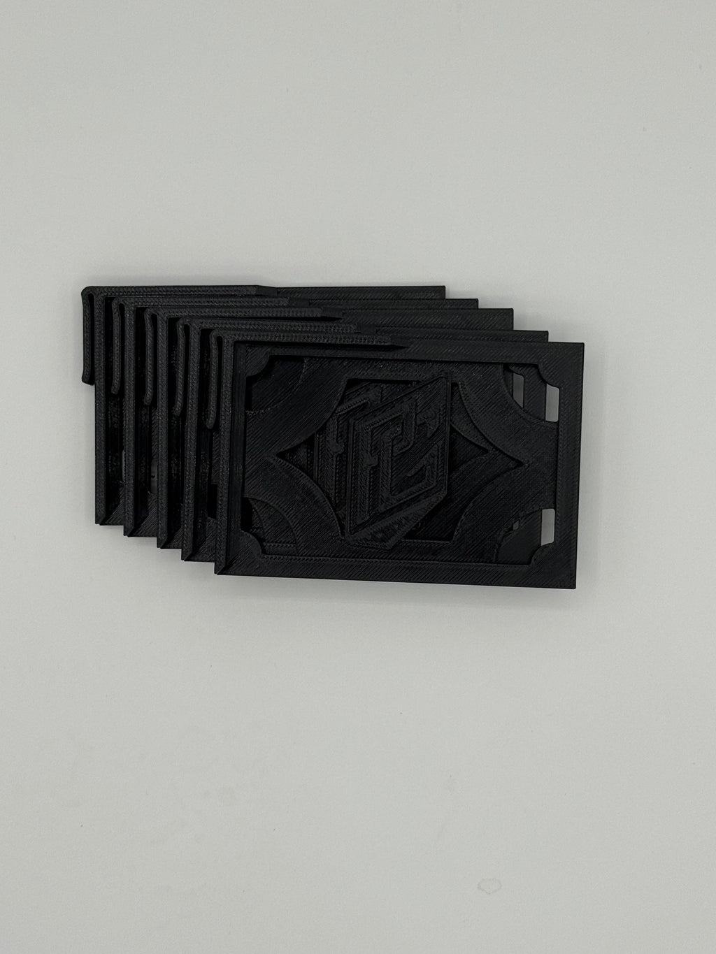 WIDE Single Row Cardboard Card Storage Clips v 3.0 - 5 Pack