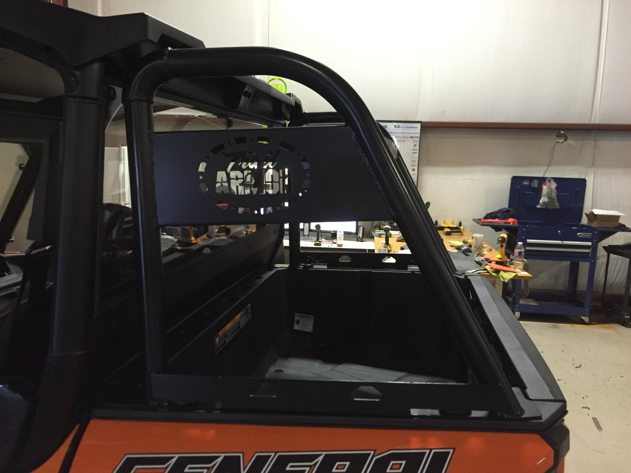 Trail Armor Rear Rack for 2016+ Polaris General XP 1000