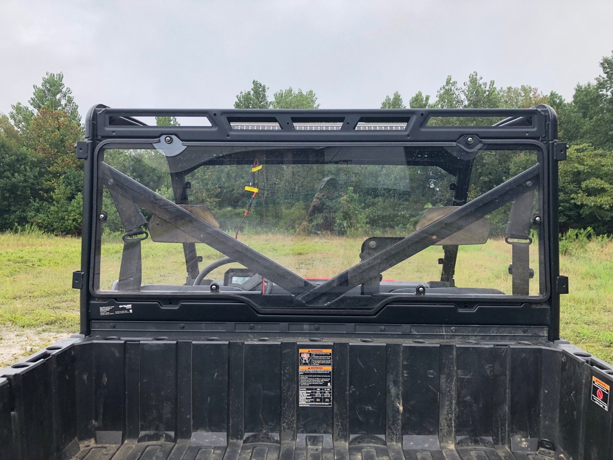 Trail Armor Rear Windshield for 2013-2022 Polaris Ranger 900 / 1000
