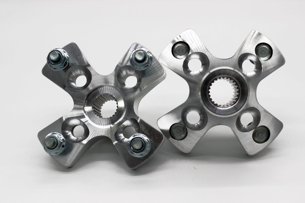 Yamaha Raptor 125 & 250 Billet Aluminum Rear Wheel Hubs