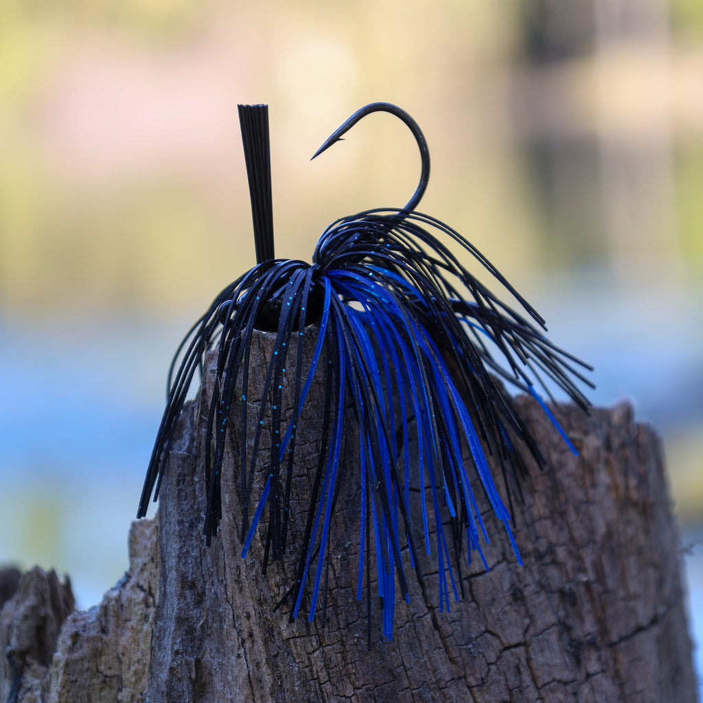 Reaction Tackle Lead Swim Jigs – Premium Weedless Bass Fishing Lures- 3 Pack - New