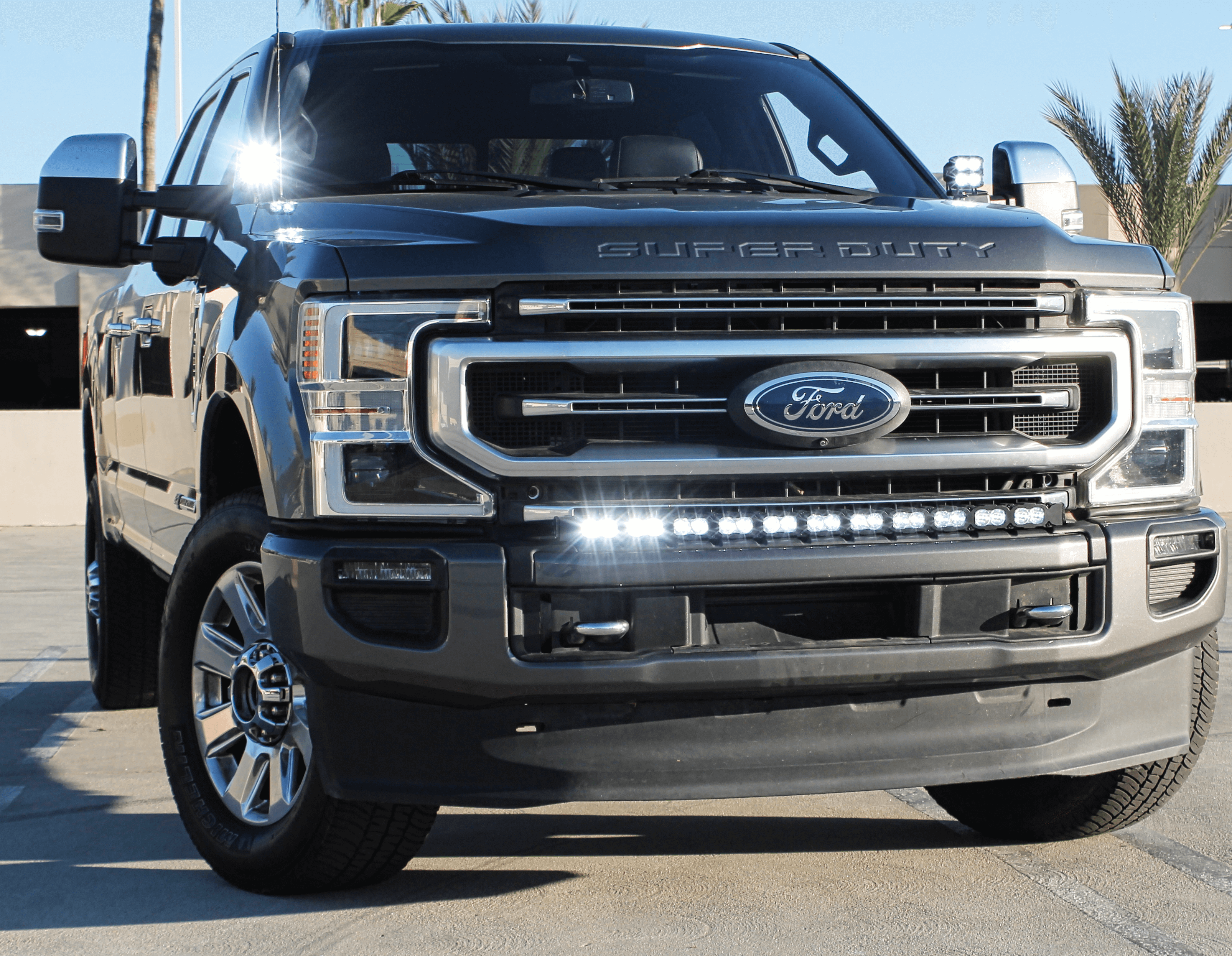 Ford Super Duty light bar 2020-2022 F250/350/450 40in Light Bar - PRO