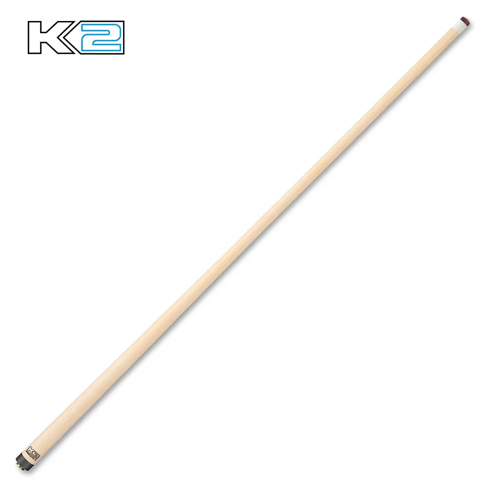 K2 KL131 Wrapless Cue With Gloss Black & Cocobolo Points